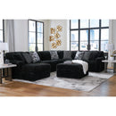Signature Design by Ashley Midnight-Madness 98103S4 4 pc Sectional with Chaise IMAGE 7