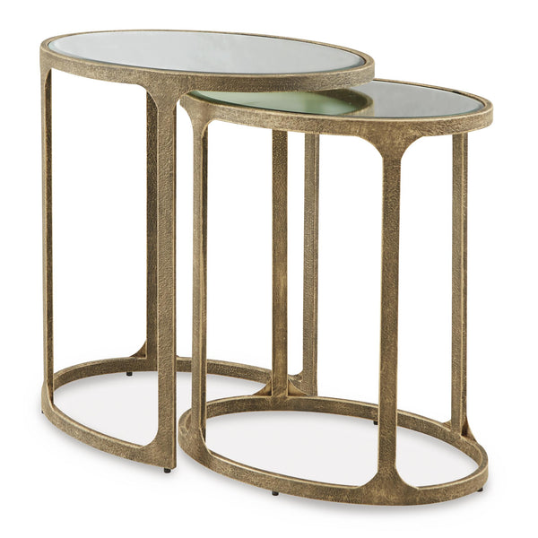 ash様* size160 Signature Design by Ashley Irmaleigh A4000624 Accent Table Set