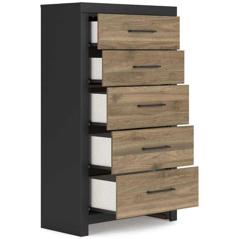  Signature Design by Ashley Vertani B2073-46 Five Drawer Chest IMAGE 2