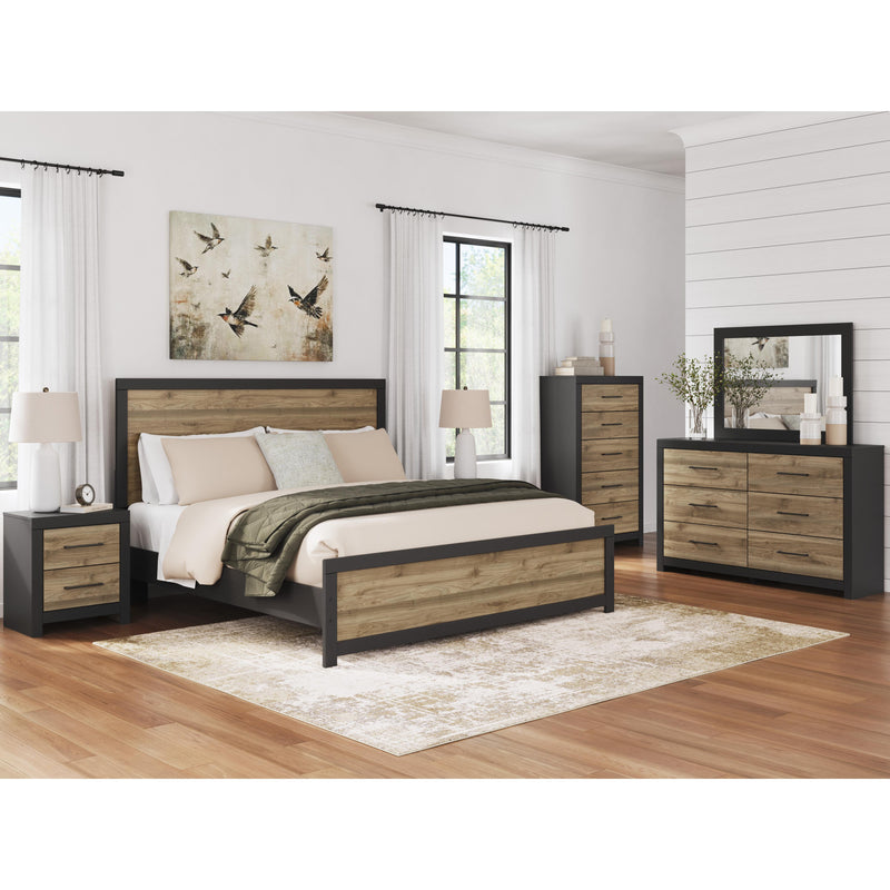 Signature Design by Ashley Vertani B2073-92 Two Drawer Night Stand IMAGE 10