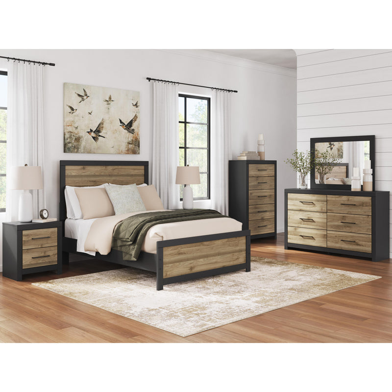 Signature Design by Ashley Vertani B2073-92 Two Drawer Night Stand IMAGE 12