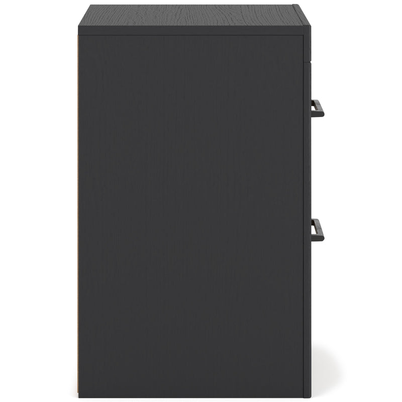  Signature Design by Ashley Vertani B2073-92 Two Drawer Night Stand IMAGE 4