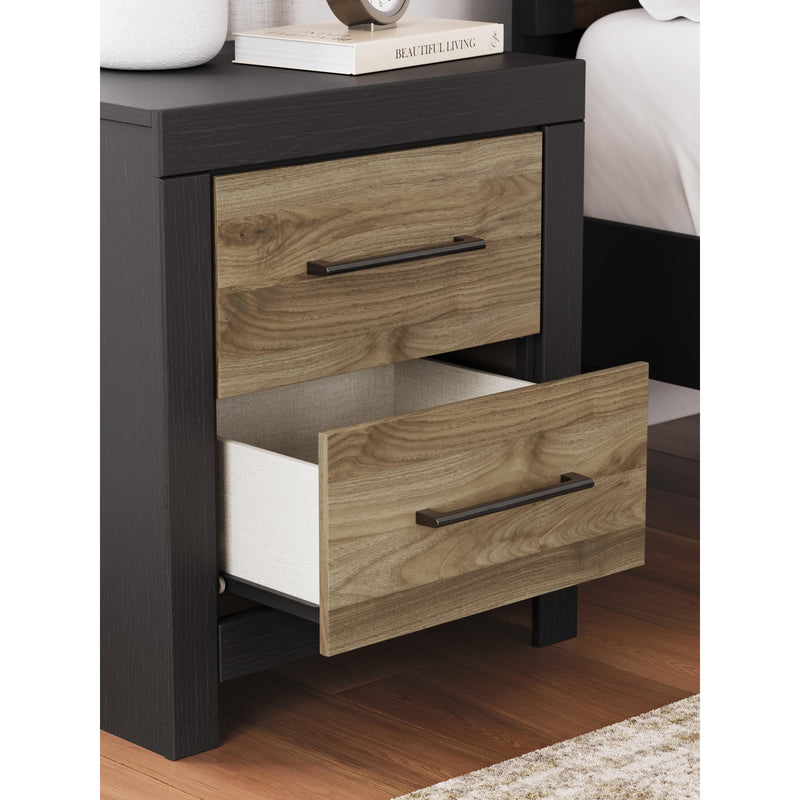  Signature Design by Ashley Vertani B2073-92 Two Drawer Night Stand IMAGE 8