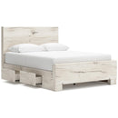 Signature Design by Ashley Lawroy B2310B8 Queen Panel Bed with Storage IMAGE 2