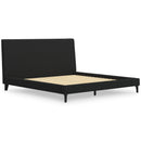 Signature Design by Ashley Cadmori B2616-82 King UPH Bed with Roll Slats IMAGE 5