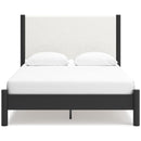 Signature Design by Ashley Cadmori B2616B2 Queen Upholstered Panel Bed IMAGE 2