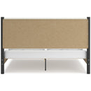 Signature Design by Ashley Cadmori B2616B8 King Upholstered Panel Bed IMAGE 4