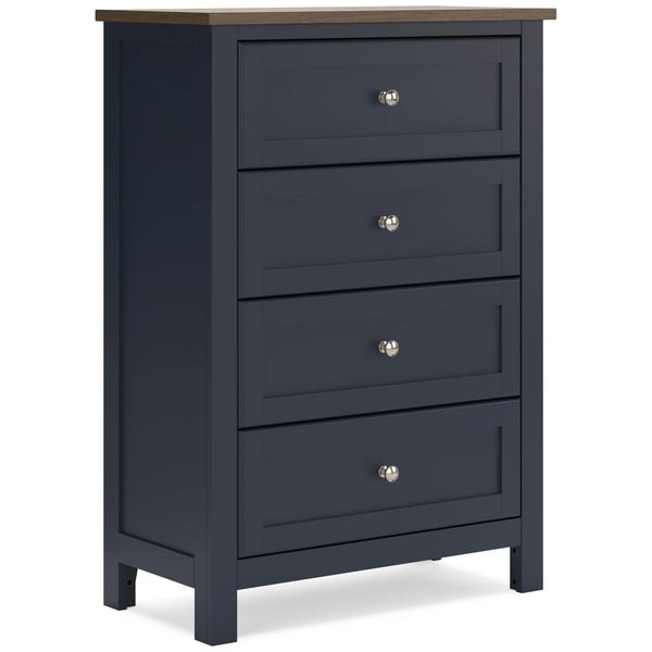 Signature Design by Ashley Landocken B414-45 Four Drawer Chest