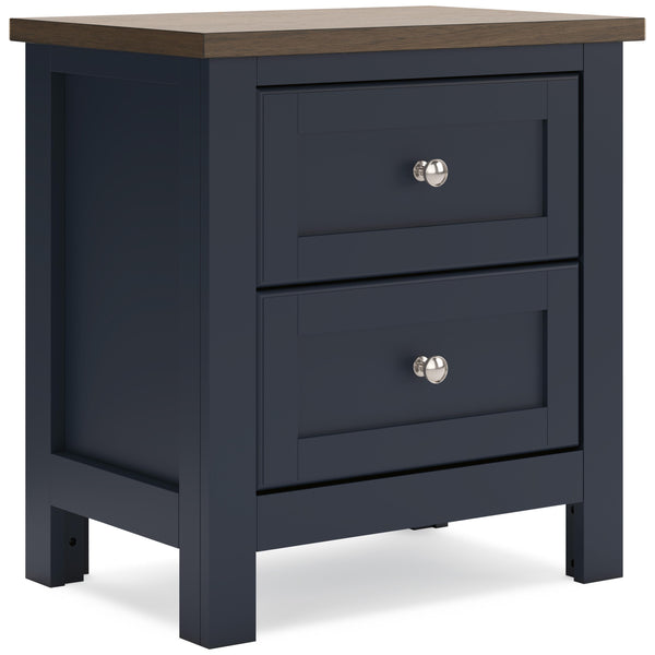 Signature Design by Ashley Landocken B414-92 Two Drawer Night Stand
