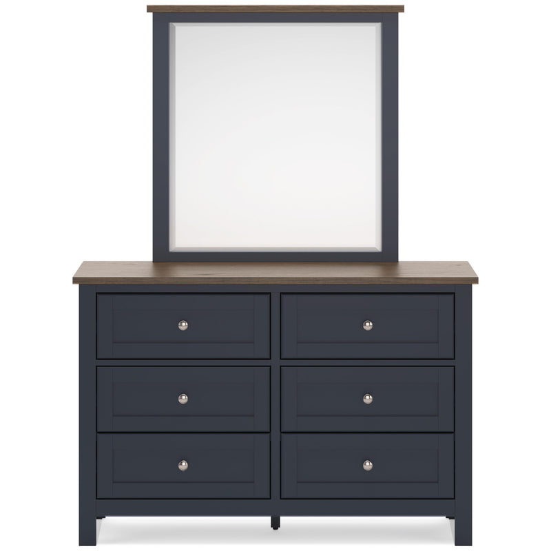 Signature Design by Ashley Landocken B414B1 Dresser and Mirror IMAGE 3