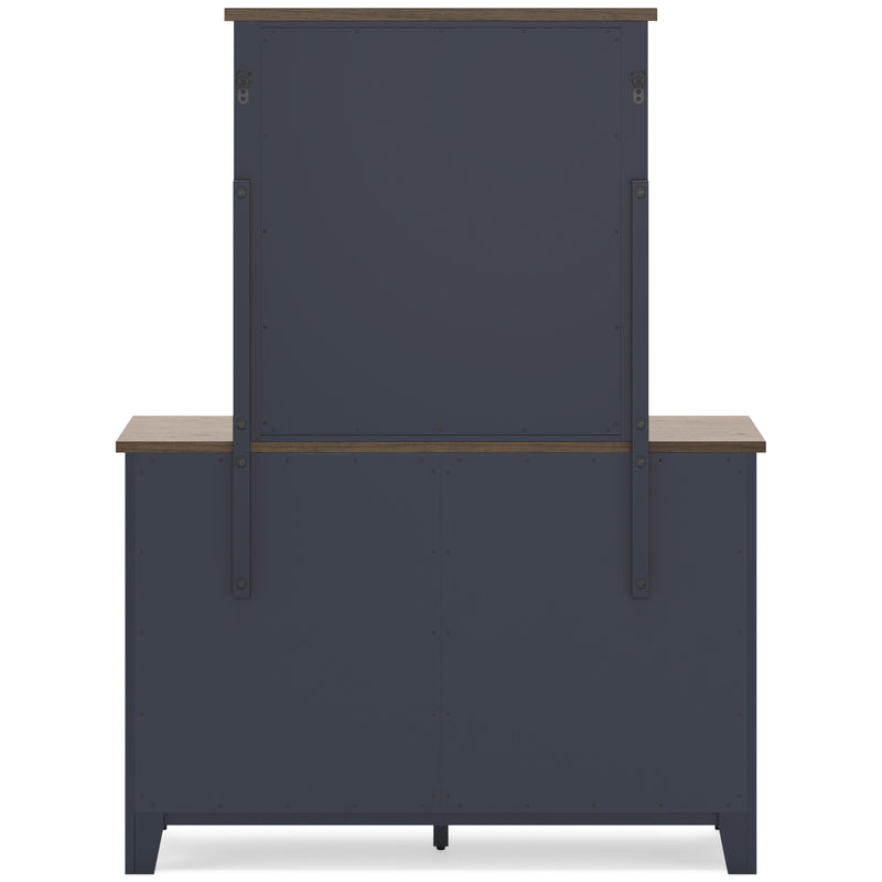 Signature Design by Ashley Landocken B414B1 Dresser and Mirror IMAGE 5