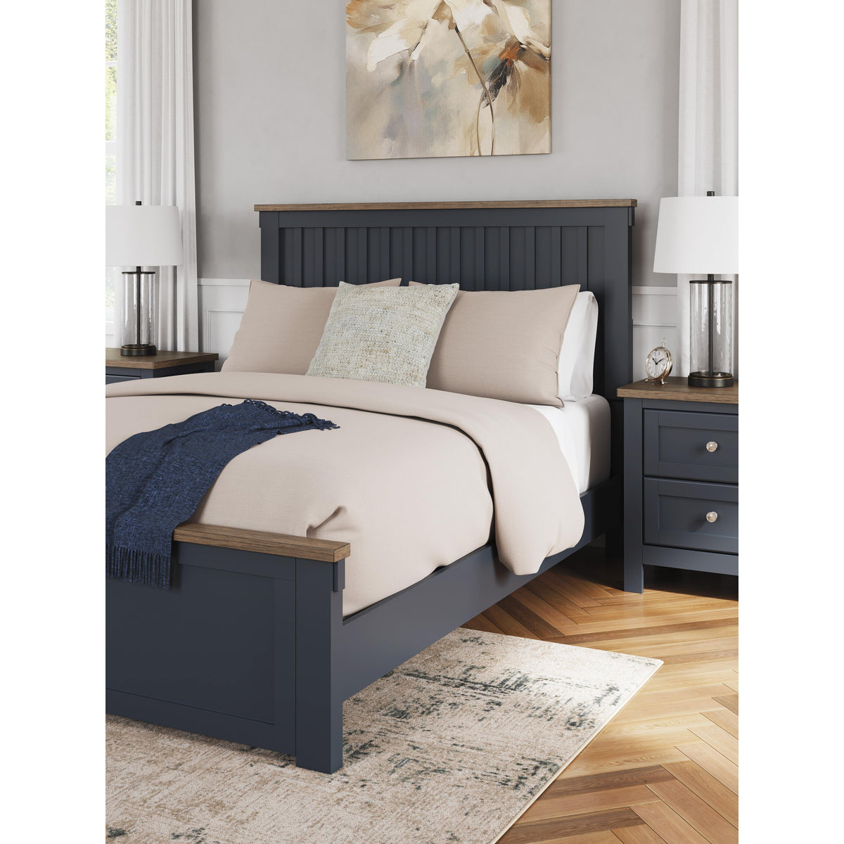 Signature Design by Ashley Landocken B414B10 Queen Panel Bed