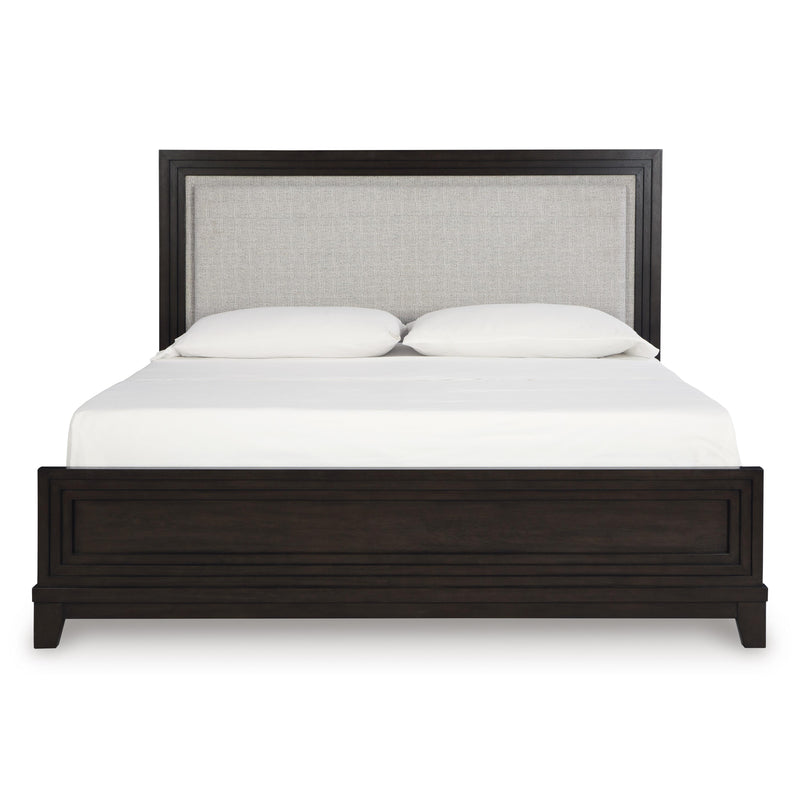 Signature Design by Ashley Neymorton B618B4 King Upholstered Panel Bed IMAGE 4