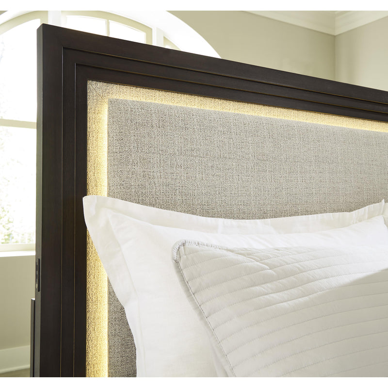 Signature Design by Ashley Neymorton B618B4 King Upholstered Panel Bed IMAGE 8