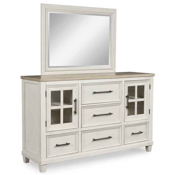 Benchcraft Shaybrock B683B1 Dresser and Mirror IMAGE 1
