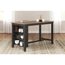 Signature Design by Ashley Gesthaven D396-13 Rectangular Dining Room Counter Table IMAGE 6