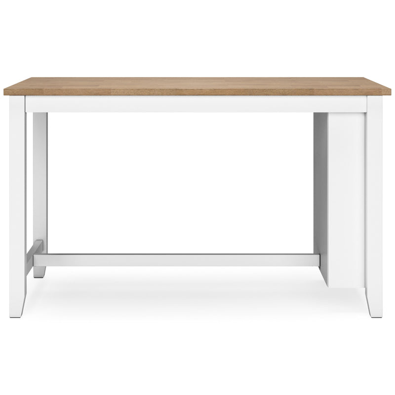 Signature Design by Ashley Gesthaven D398-13 Rectangular Dining Room Counter Table IMAGE 5