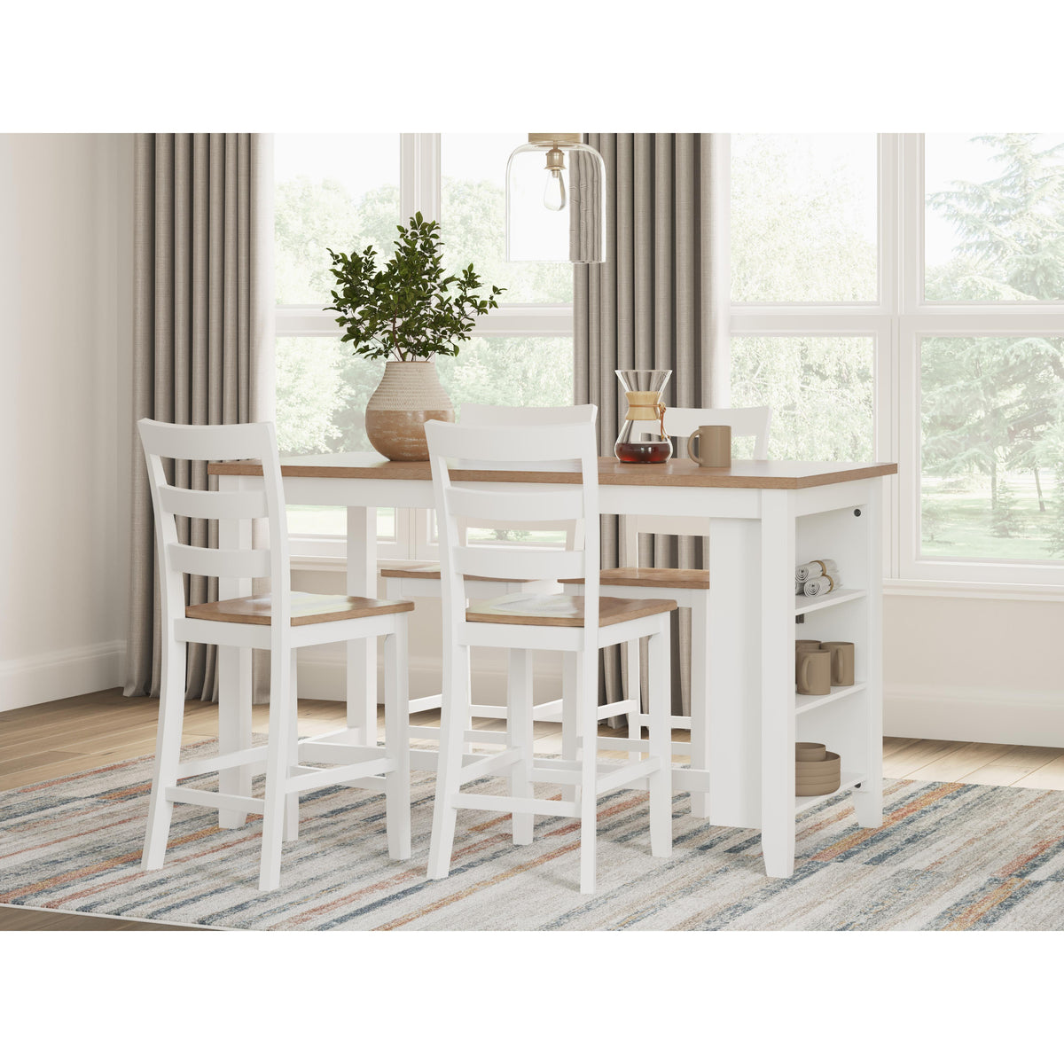 Signature Design by Ashley Gesthaven D398-13 Rectangular Dining Room C
