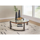 Signature Design by Ashley Frazwa T432T1 Coffee Table and 2 End Tables IMAGE 2
