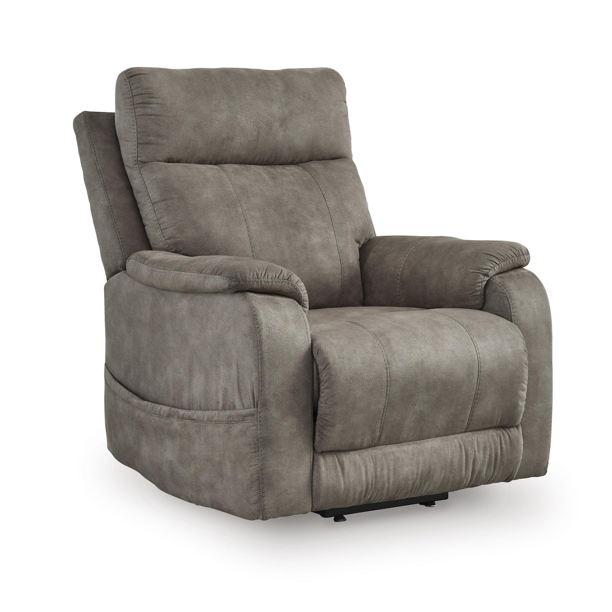 DEA グレー フレアドレス Sサイズ Signature Design by Ashley Crestmeade 1350312 Power Lift Recliner