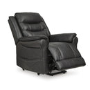 Signature Design by Ashley Oatman 1800512 Power Lift Recliner IMAGE 2