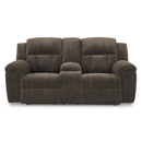 Signature Design by Ashley Frohn 3740794 Double Reclining Loveseat with Console IMAGE 3