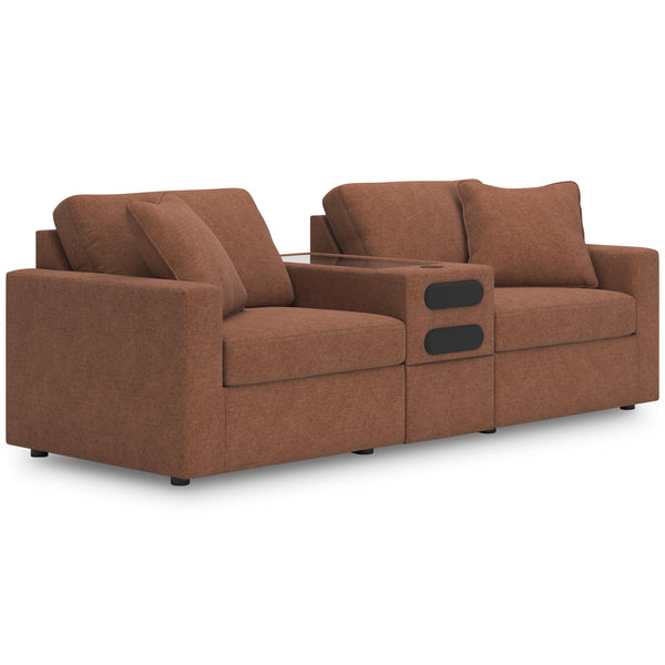 Signature Design by Ashley Modmax 92102S13 3 pc Sectional Loveseat wit