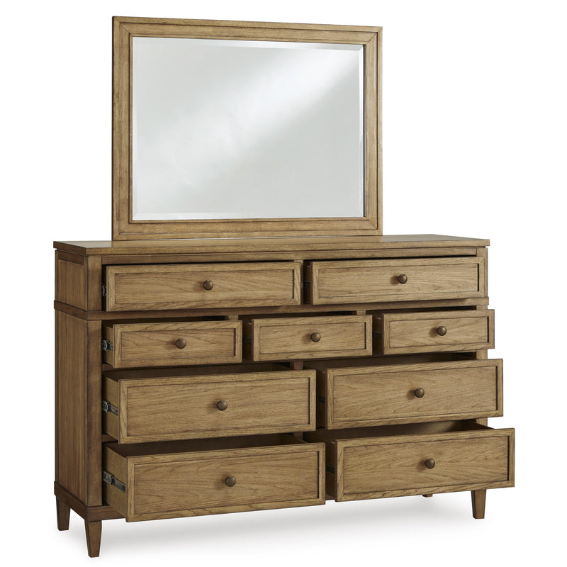 signature design dresser Ashley Furniture Fortlorn Walnut Brown Dresser and Mirror (Online Special Price)