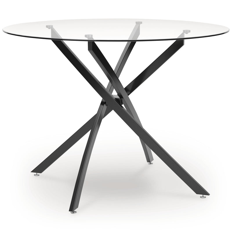 Pharwynn Dining Table - Black - (D446-15) Pharwynn Dining Table - Black - (D446-15)