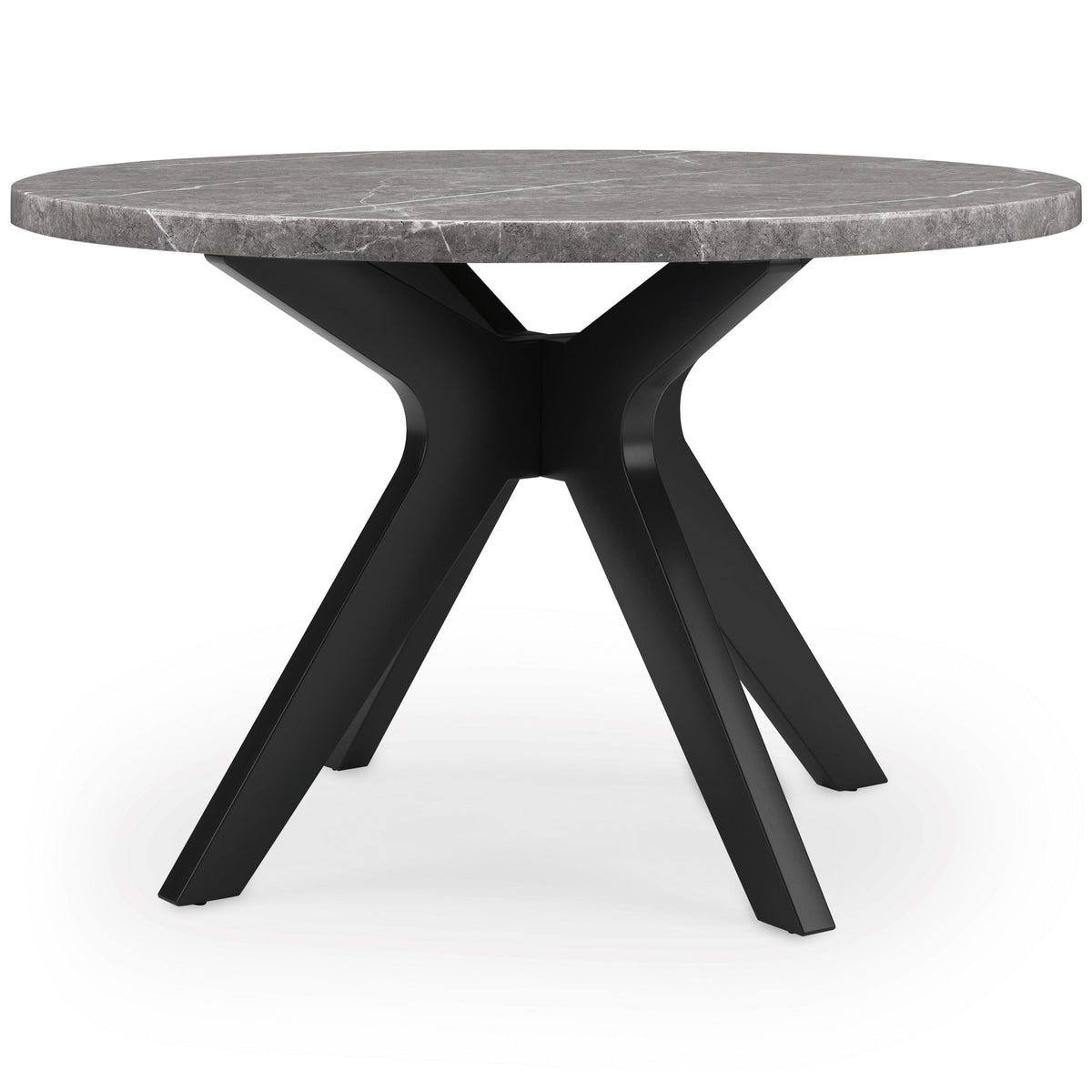 Glinari Dining Table - Taupe/Black - (D476-15) Glinari Dining Table - Taupe/Black - (D476-15)
