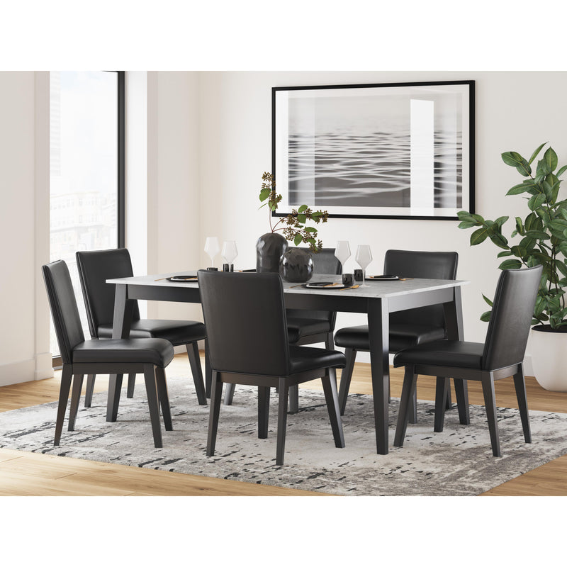 Jettaya Dining Chair - Black - (D494-01) Jettaya Dining Chair - Black - (D494-01)