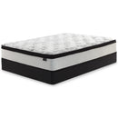  Sierra Sleep Chime 12 Inch Hybrid M697M1 California King Mattress and Foundation Set IMAGE 1