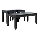  Jofran Eros 2089-BLK 3 pc Occasional Table Set IMAGE 2