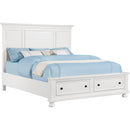 Homelegance St. Simon King Panel Bed with Storage 1714NWK-1EK*DW IMAGE 1