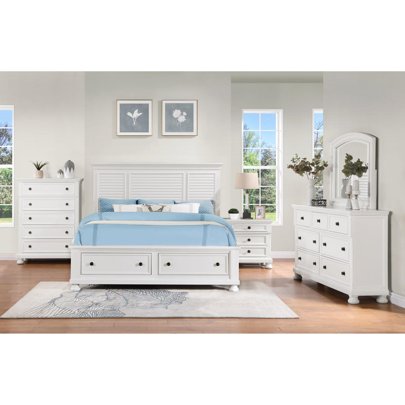 Homelegance St. Simon King Panel Bed with Storage 1714NWK-1EK*DW IMAGE 2