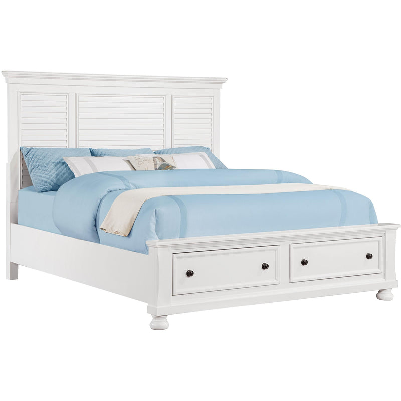 Homelegance St. Simon Queen Panel Bed with Storage 1714NW-1*DW IMAGE 1