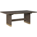 Homelegance Dining Table with Trestle Base 5933-96* IMAGE 2