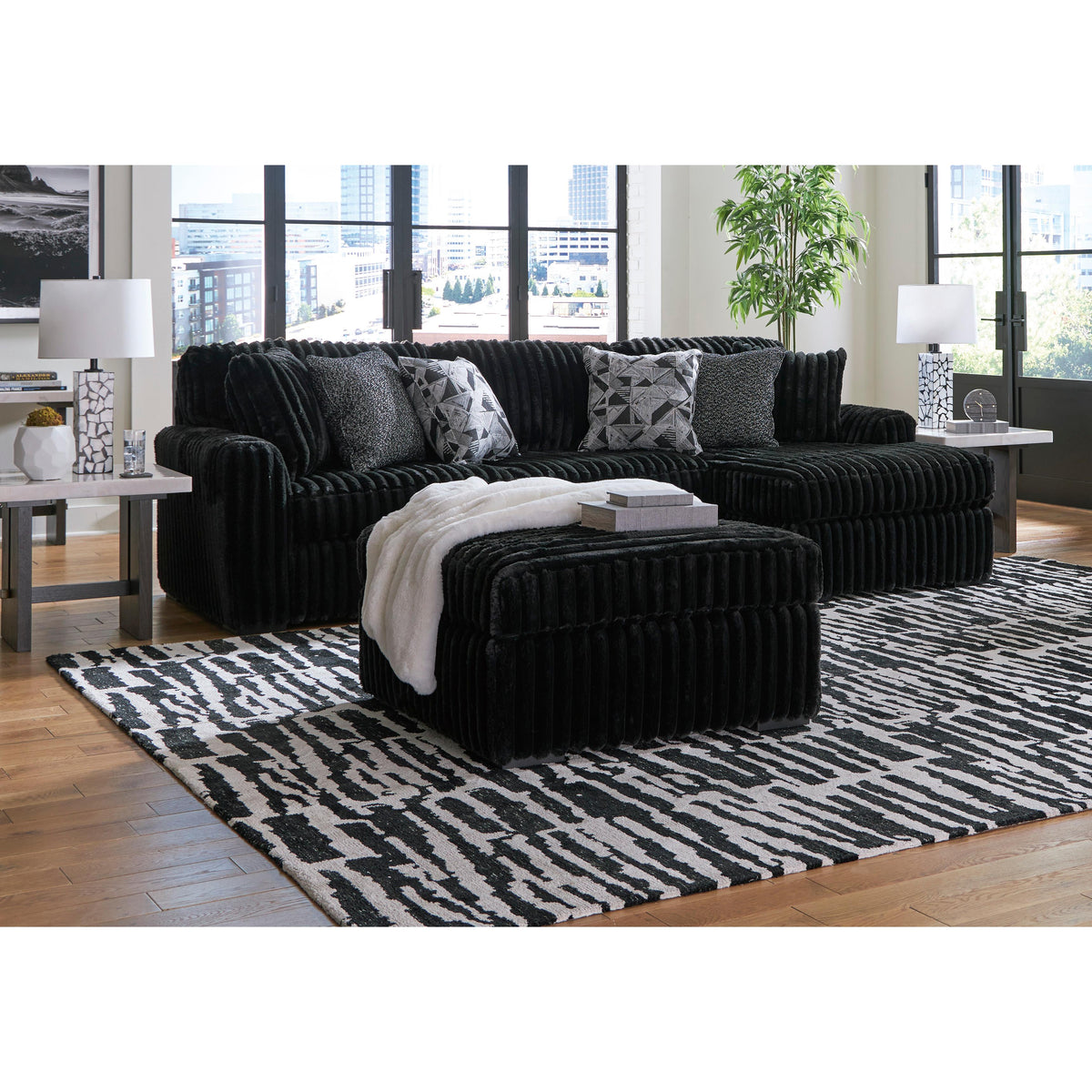 Signature Design by Ashley Midnight-Madness 98103S2 2 pc