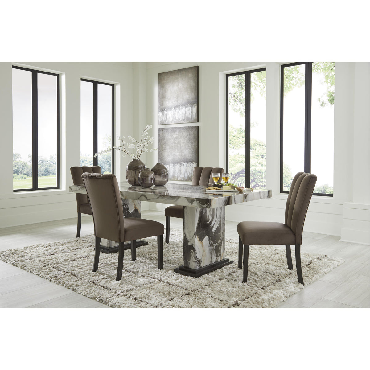 Signature Design by Ashley Jeshina PCD581D4 Dining Table
