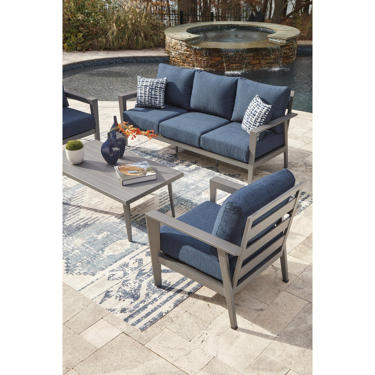 Signature Design by Ashley Gali P275-081 Sofa/Chairs/Table Set