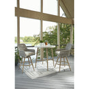 Signature Design by Ashley Seton Creek P798-613 Round Bar Table with Umbrella Option IMAGE 9