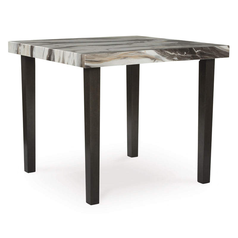 Jeshina Counter Height Table - Dark Brown/Beige - (PCD581-13) Jeshina Counter Height Table - Dark Brown/Beige - (PCD581-13)