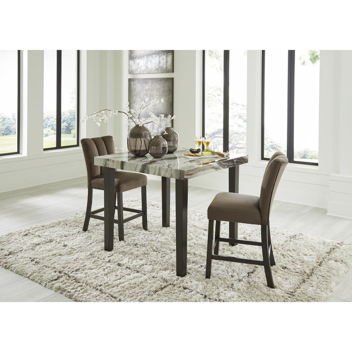Signature Design by Ashley Jeshina PCD581-13 Square Dining Room Counte