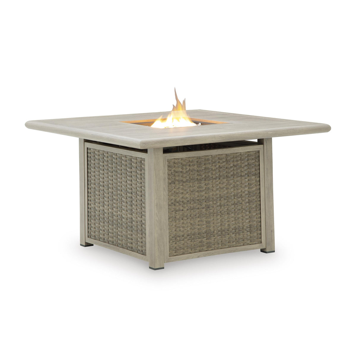 Signature Design by Ashley Cliff Trails PCP690-772 Square Fire Pit Tab