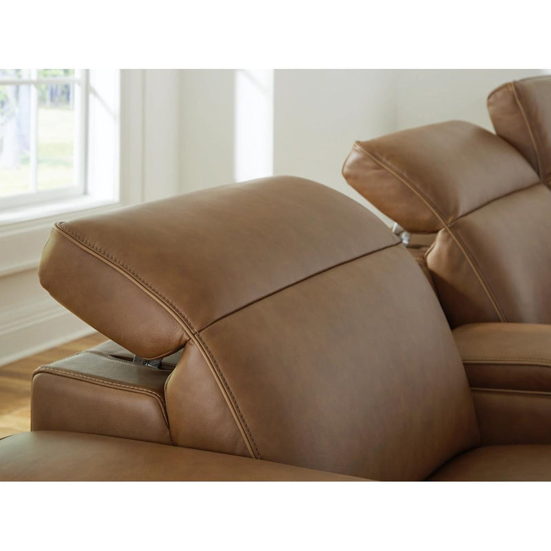 Signature Design by Ashley Magic Man U10700S8 6 pc Power Reclining Sectional with Console IMAGE 3