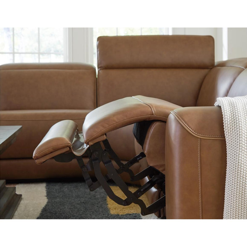Signature Design by Ashley Magic Man U10700S8 6 pc Power Reclining Sectional with Console IMAGE 5