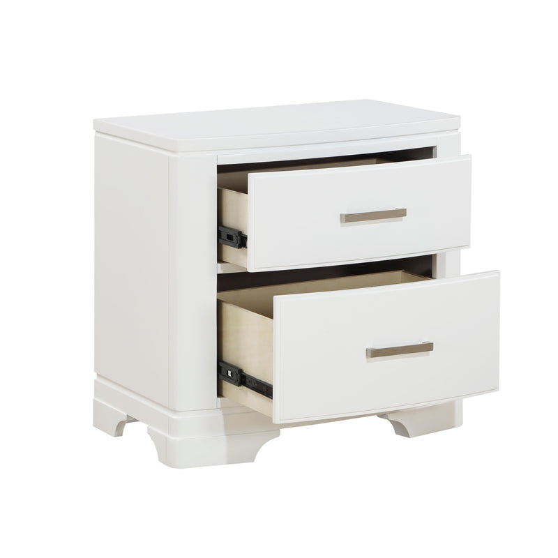 Homelegance Hudson 1520WH-4 Night Stand IMAGE 3