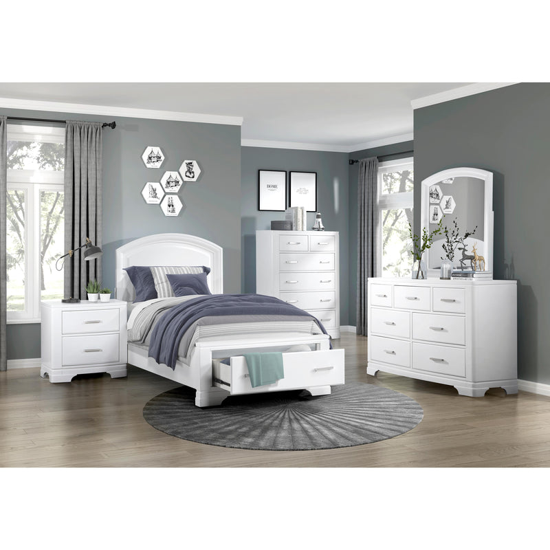 Homelegance Hudson 1520WH-4 Night Stand IMAGE 5