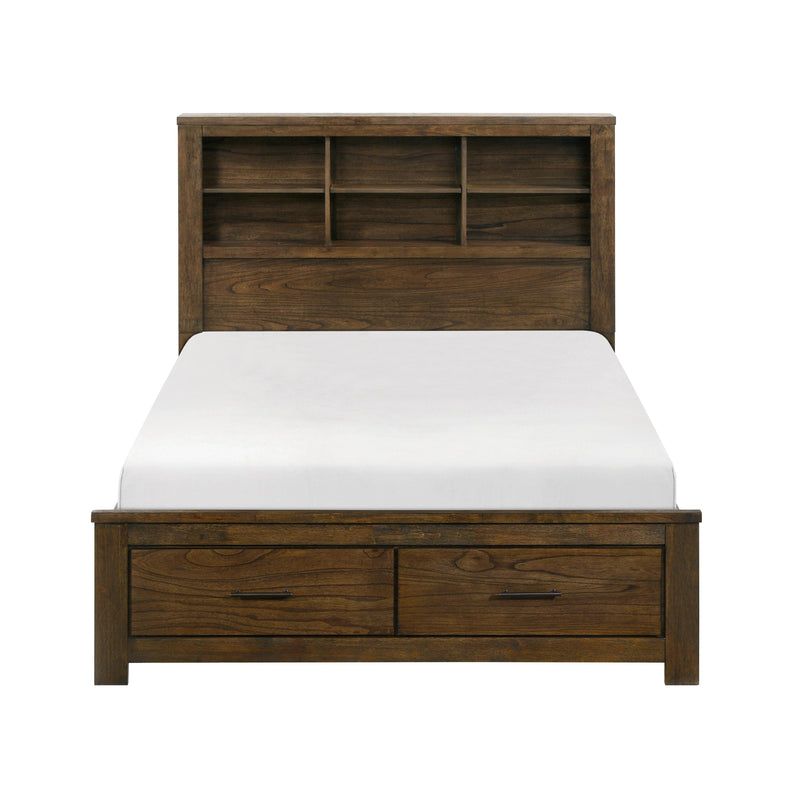 Homelegance Sullivan 1592F-1* Full Platform Bed with Footboard Storage IMAGE 1