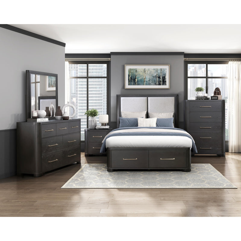 Homelegance Gilbert 1381K-1EK* Eastern King Platform Bed with Footboard Storage IMAGE 12